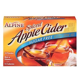 Alpine Spiced Apple Cider Sugar Free-10 pack - PACK OF 4