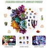 Bodhipnjoy 500 Pieces Puzzles for Adults, Succulent 5MM Thick Jigsaw