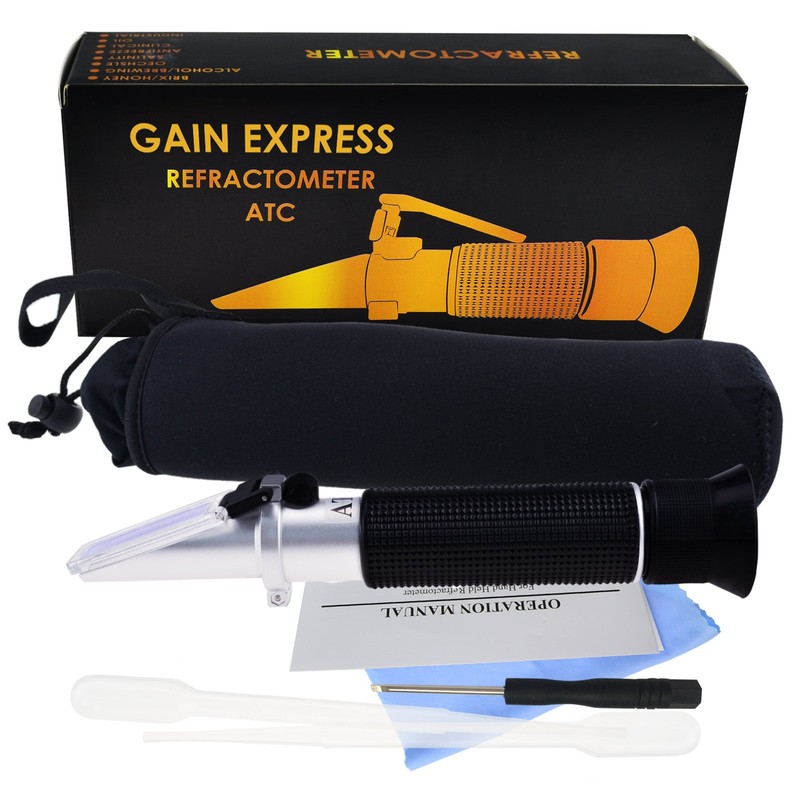 Clinical Refractometer with ATC, Tri-Scale Serum Plasma Protein Test 2-14g/dl