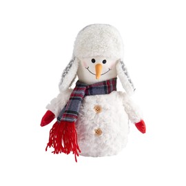 Elements Winter Door Stopper - Snowman & Polar Bear (Set of 3) Festive Holiday Decor - Decorative Door Stopper, Heavy Duty Polyester - Christmas & Seasonal Decorations, Durable Indoor Door Wedge