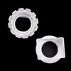 Pastlla Gutter Downspout Adapter to Drain Pipe, Downspout Extensions, Fits