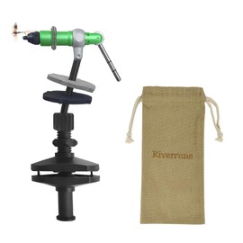 Riverruns 061 Boulder Travelling Vise Fly Tying Vise 360 Degree Rotation Ultra Light Fly Tying Equipment
