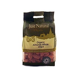 Just Natural Organic Organic Almonds Whole 250g