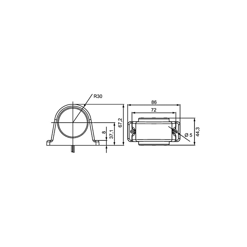 HELLA 2XS 357 003-001 Marker Light - Valuefit - LED