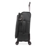 Brookstone Luggage Harbor Spinner Suitcase, Dark Charcoal, Carry-On