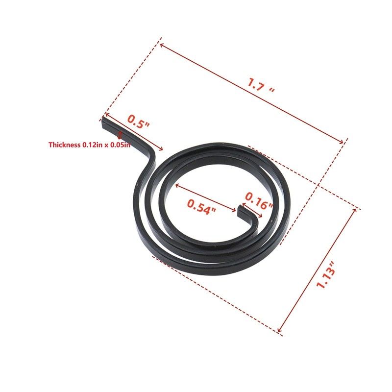 LC LICTOP 2.5 Return Door Handle Torsion Spring Replacement, 0.75"