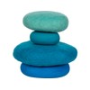 goki 58345 Evolution - Boulders, Stackable Stones Made of Wool