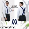 QCWQMYL 2" Suspenders for Men Heavy Duty Strong Clips Hunting