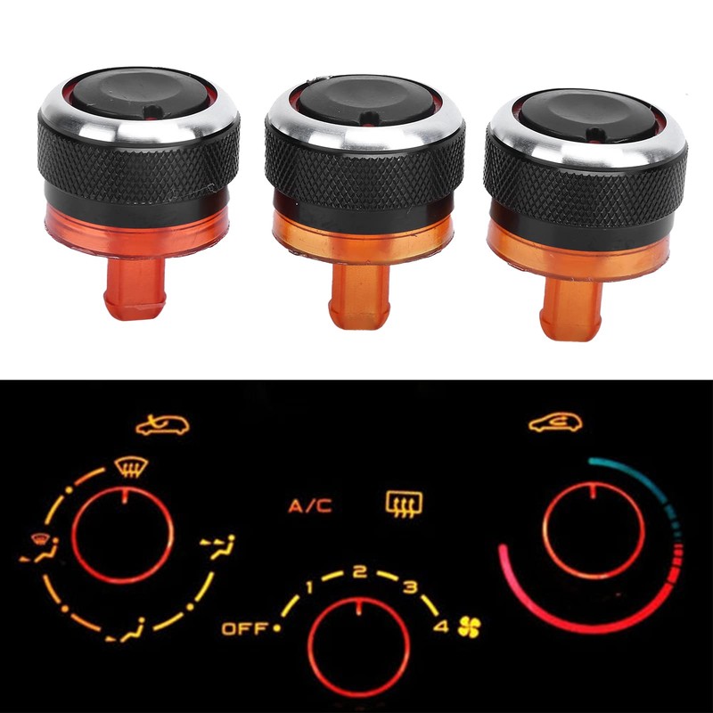 AC Air Conditioning Controller 3pcs Car Air Conditioner AC Fan