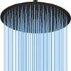 16 Inch Rainfall Shower Head, BSTIIU Stainless Steel Round Shower