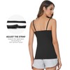 Vislivin Women's Basic Solid Camisole Adjustable Spaghetti Strap Tank Top