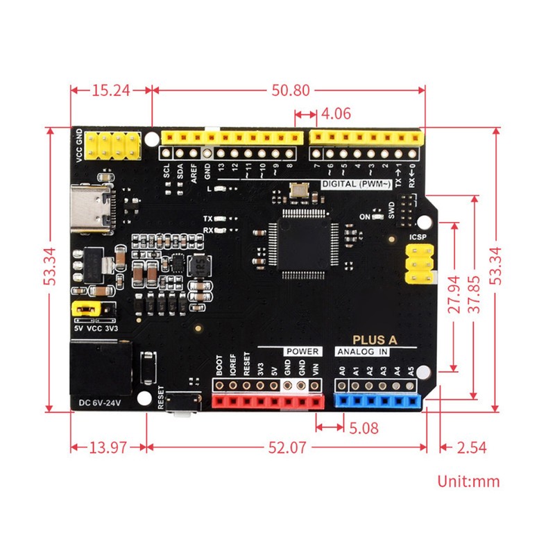 R7FA4M1AB3CFM Development Board 256kB Flash 32kB RAM 48MHz 32 Bit