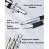 Four Candies 25PCS Art Mechanical Pencil Set, 3 PCS Metal