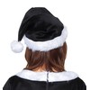 Clearstone Cosplay Christmas Santa Hat Unisex Black