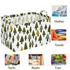 ACMUUNI Rectangle Tree Pattern Kids Storage Basket Laundry Clothes Basket