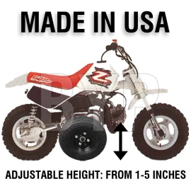 CRF50-1 Adjustable - HONDA CRF50 CRF XR50 Z50 Z50R 50 KIDS YOUTH - TRAINING WHEELS Only