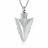 shajwo Cremation Jewelry Arrowhead Urn Necklace for Ashes for Women