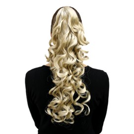 WIG ME UP - NC218-202 Hairpiece Full Braid Curly Long Light Blonde (Shade 202)