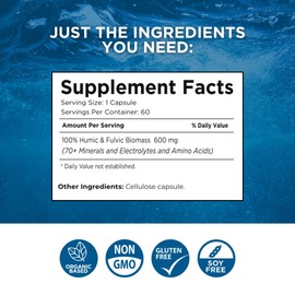 Beam Minerals Complete Multi-Mineral Capsules | Electro-Boost Plant-Based Electrolytes and Micronutrients for Men and Women | Help to Boost Immunity, Support Gut Health and Improve Sleep | 60 Capsules