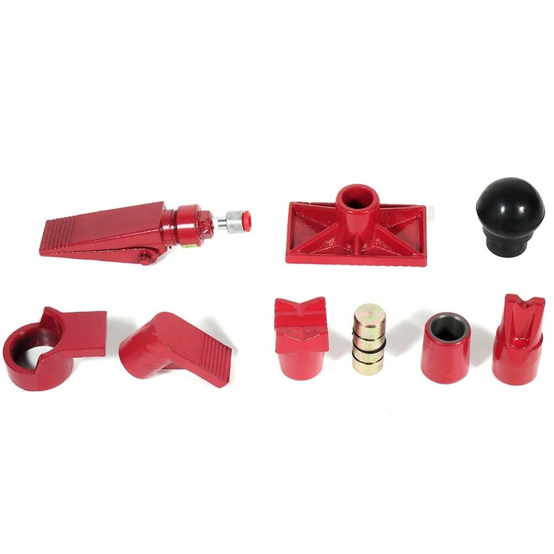 OCPTY Red Porta Power Hydraulic Jack Heavy Duty 10 Ton