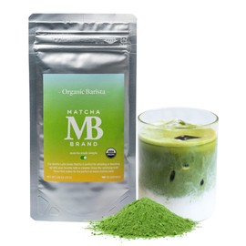 Matcha Brand Matcha Orgánico En Polvo De Calidad Barista - Elaborado Para Té Y Lattes Diarios Con Calidad De Cafetería - Auténtico Té Japonés En...   