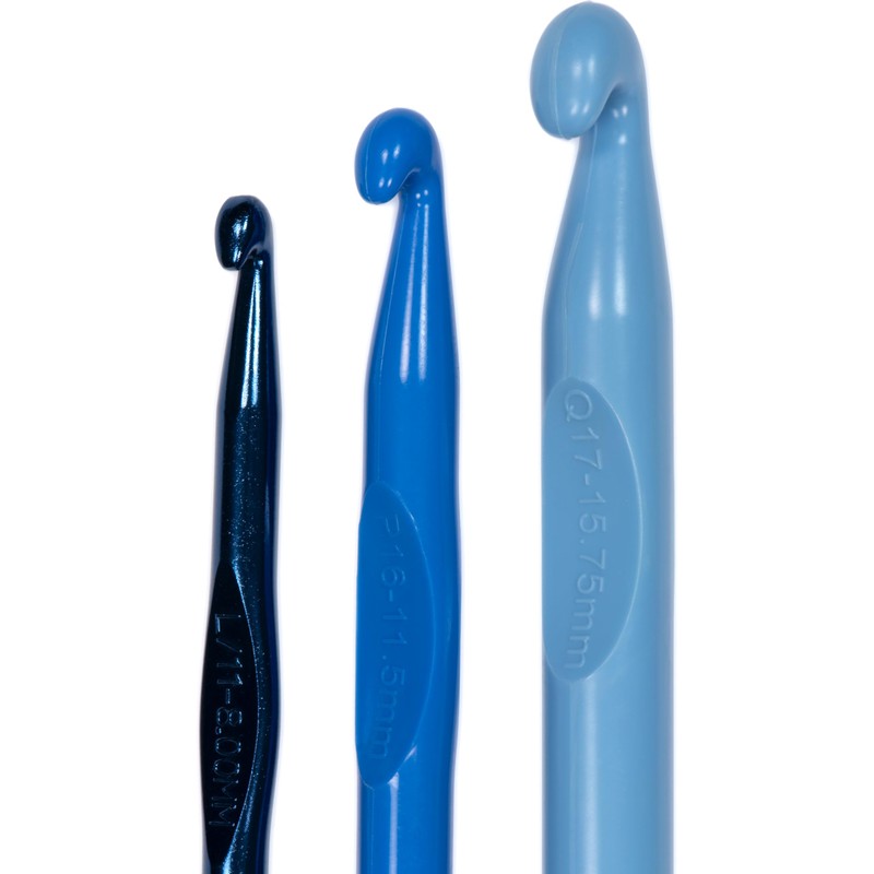 Boye 3399101000 - Juego de Ganchos ergonómicos de Ganchillo, Talla