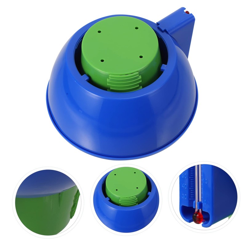 Totority Floating Chemical Dispenser with Thermometer Tabs Dispenser for Swimming