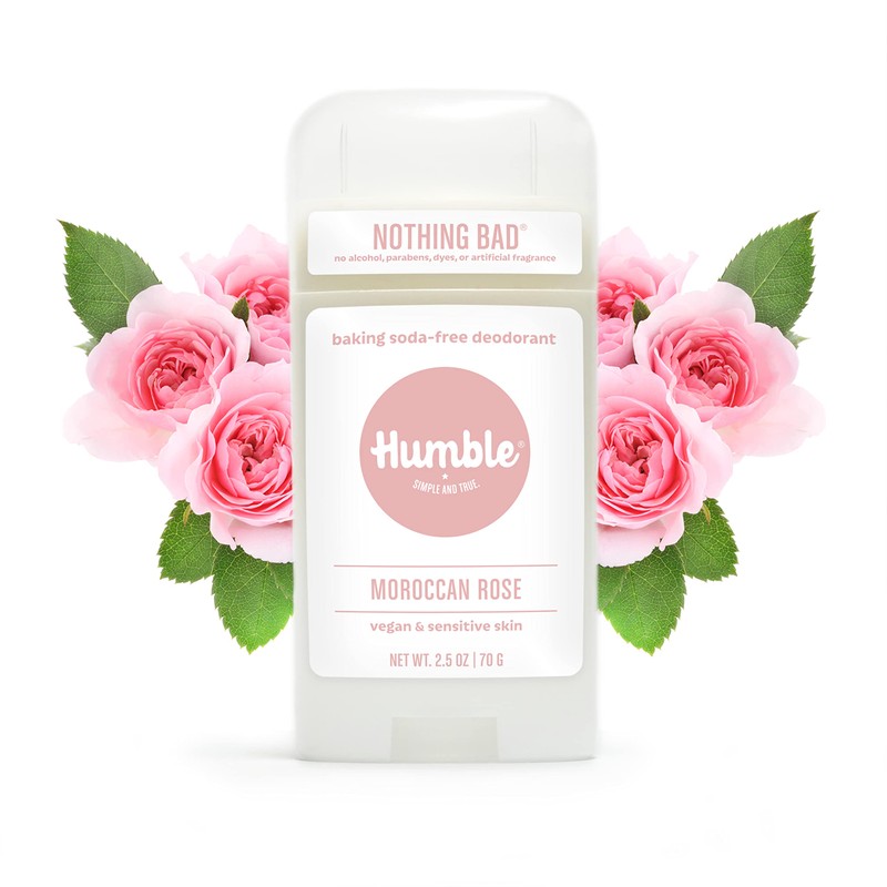HUMBLE SIMPLE AND TRUE. HUMBLE BRANDS Aluminum-Free Deodorant, Vegan and