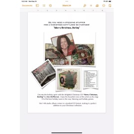 3 CHRISTMAS CD’s “Merry Christmas, Darling” by Dee McPherson. Stocking Stuffer!