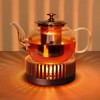 Teapot Warmer, JUKFITA Durable Tea Warmer for Heating Tea, Coffee,