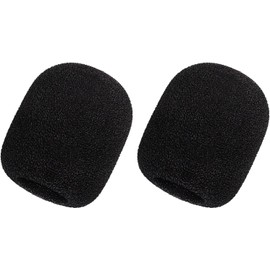 cyclingcolors 2 x Pop Protectors Compatible with Blue Yeti Microphone Microphone Filter Foam Wind Protection 10 x 6.2 cm