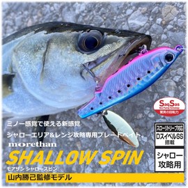 DAIWA Chivas Lure, MORETHAN Shallow Spin 67S, Chart Head Ripple