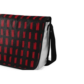 Le Jardin du Lin Digital Bedruckte Messenger Schultaschen mit Schwarzem Riemen für Mädchen und Jungen, Zurück zur Schule, Kuriertaschen für Schüler, Umhängetaschen, Größe: 29x36 Cm
