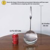 Newness Slotted Spoon, [Rustproof, Integral Forming, Durable] 304 Stainless Steel