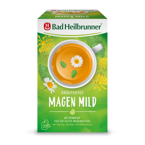 Bad Heilbrunner Magen Mild - Kräutertee im Filterbeutel - Fenchel,