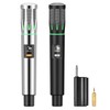 Powplur UHF Wireless Microphones, Rechargeable Dual Handheld Microphones with 1/4"