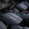XITER 1PC Leather Center Console Armrest Cover with Side Pockets