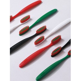 Viewa Classic Double Fine Bristle Jumbo Toothbrush King Toothbrush 10 Pieces / 뷰카 클래식 더블 미세모 점보 칫솔 왕칫솔 10개입