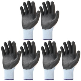 Sureio 3 Pairs Donning Gloves for Compression Stockings Gloves for Donning Gripping Compression Wear(Black)