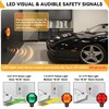 Hiboom Garage Parking Sensor Aid with LED Indicators and Audible