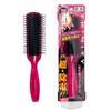 Trinity Static Control Hair Brush, Pink, Vent Style with Black