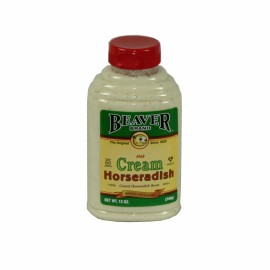 Beaver Cream Style Horseradish Sauce - 12 Ounce (Pack of 6)