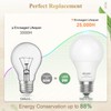 DiCUNO ProOE A19 LED Bulbs 60W Equivalent, 3000K Warm White,