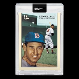 Topps PROJECT 2020 Card 90 - 1954 Ted Williams by Oldmanalan Limted Ed PRESALE