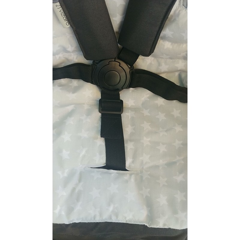 Vizaro Universal Fresh Summer Seat Cover (Blue Dots, Cotton)