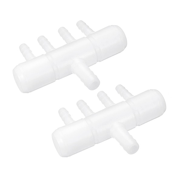 sourcing map 2Pcs 8mm to 5.5mm 4 Ways Air Line