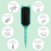 Frogetu Curl Hair Brush, Hair Brush, Curl Styling, Curling Brush,