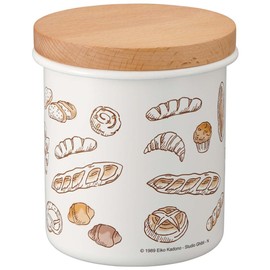 Skater ENC8-A Enameled Canister, Wooden Lid, 25.5 fl oz (750 ml), Kiki's Delivery Service