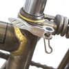 Aluminium Seatpost Clamp for Brompton in Silver