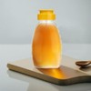 2Pcs Clear Plastic Honey Bottles Honey Squeeze Jar Empty Refillable